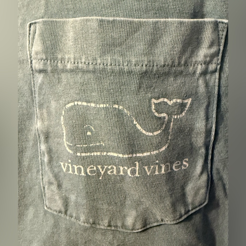 Vineyard Vines Teal Short Sleeve Tee - Picture 3 of 5